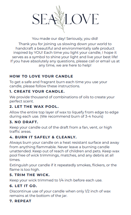CARE CARD 3x5